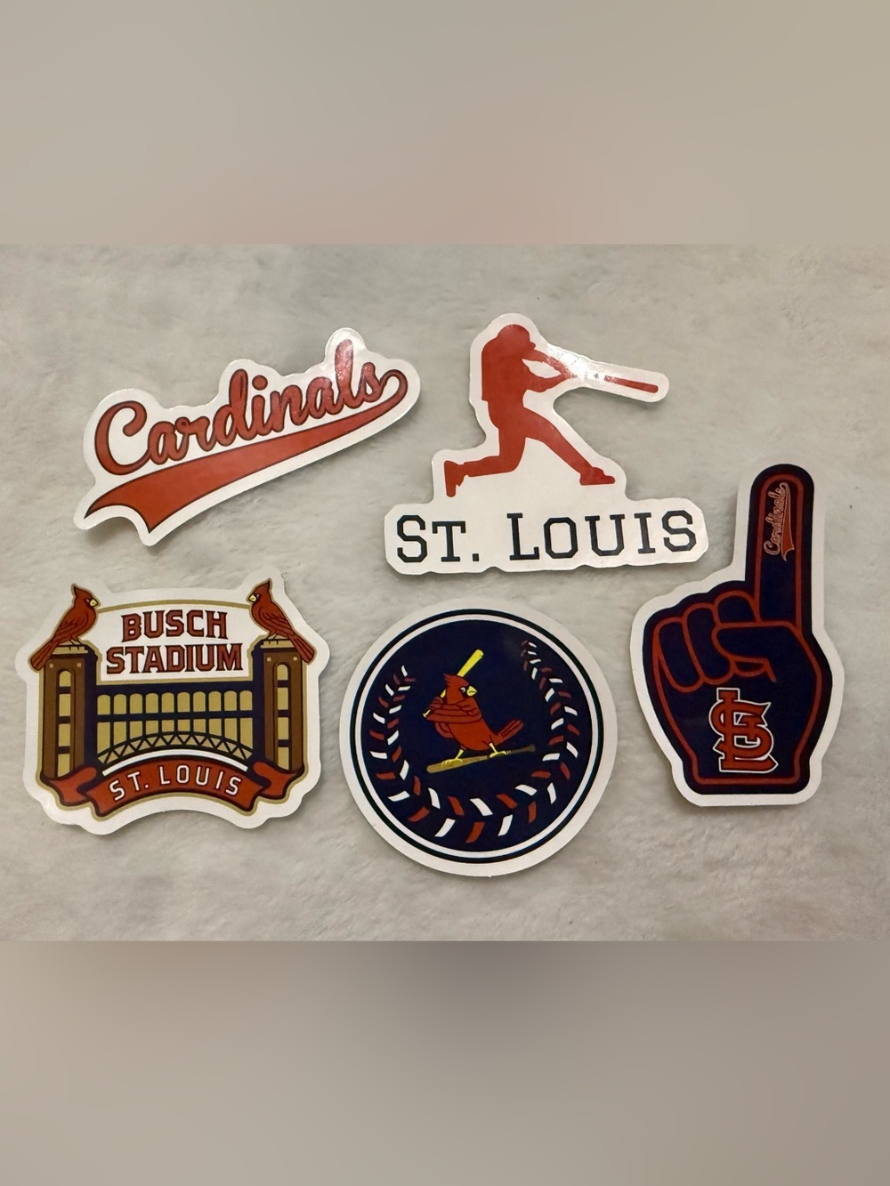 St. Louis Cardinals Baseball Stickers